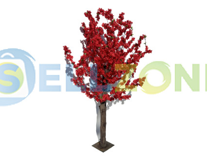 Τεχνητό δέντρο Ροδακινιά για διακόσμηση 1m - PL337